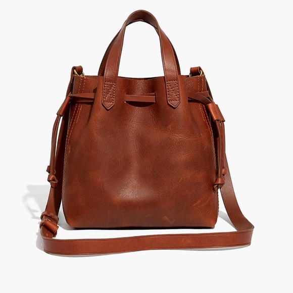 Madewell Handbags - Madewell Transport NWOT small drawstring crossbody
